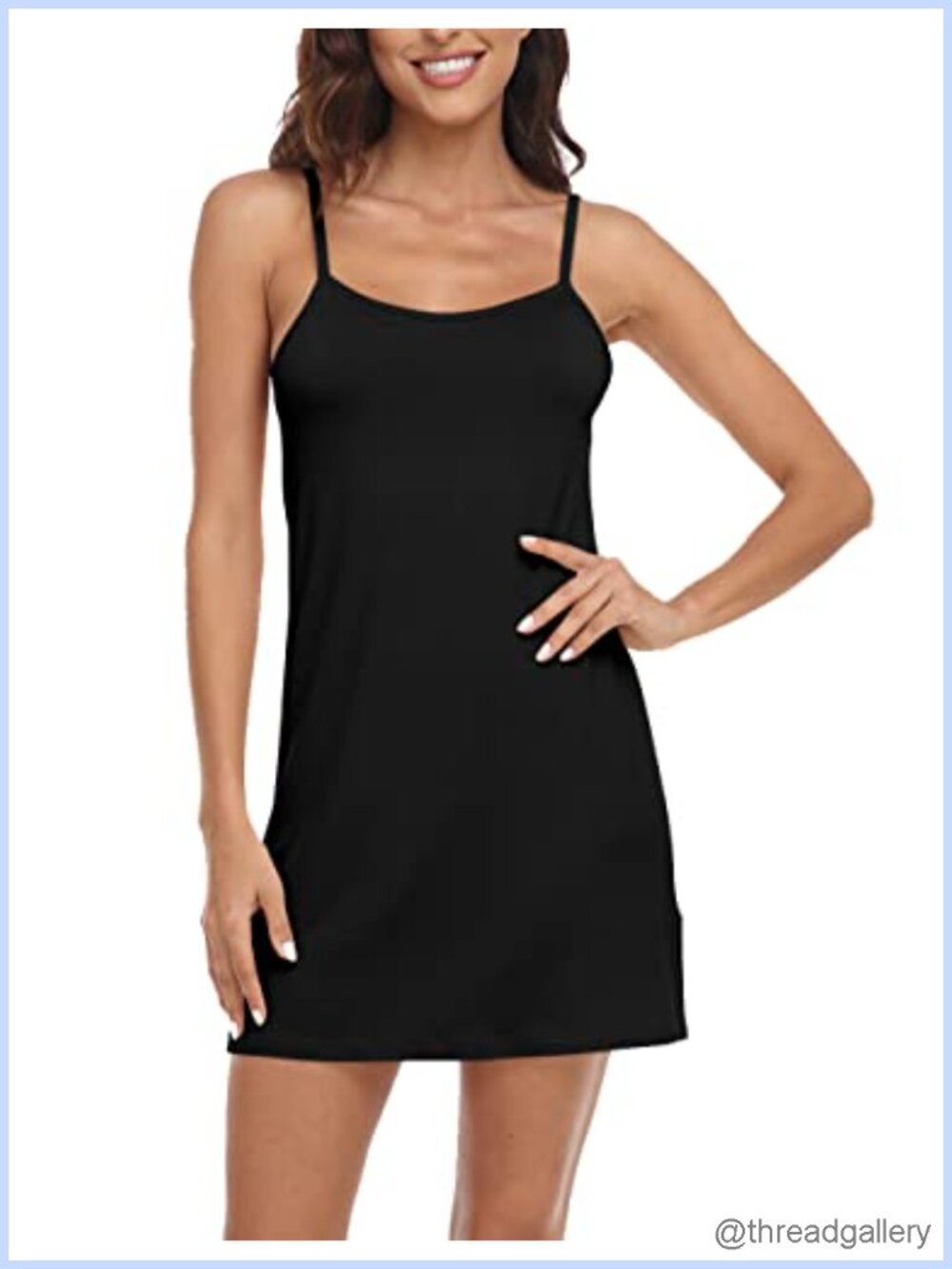 Women's Full Slip Adjustable Spaghetti Strap Under Dress